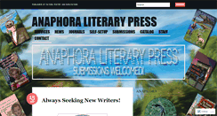 Desktop Screenshot of anaphoraliterary.com
