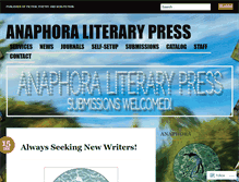 Tablet Screenshot of anaphoraliterary.com